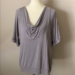 XL Forever Fashion Top‎ with Cowl Neckline Flatter